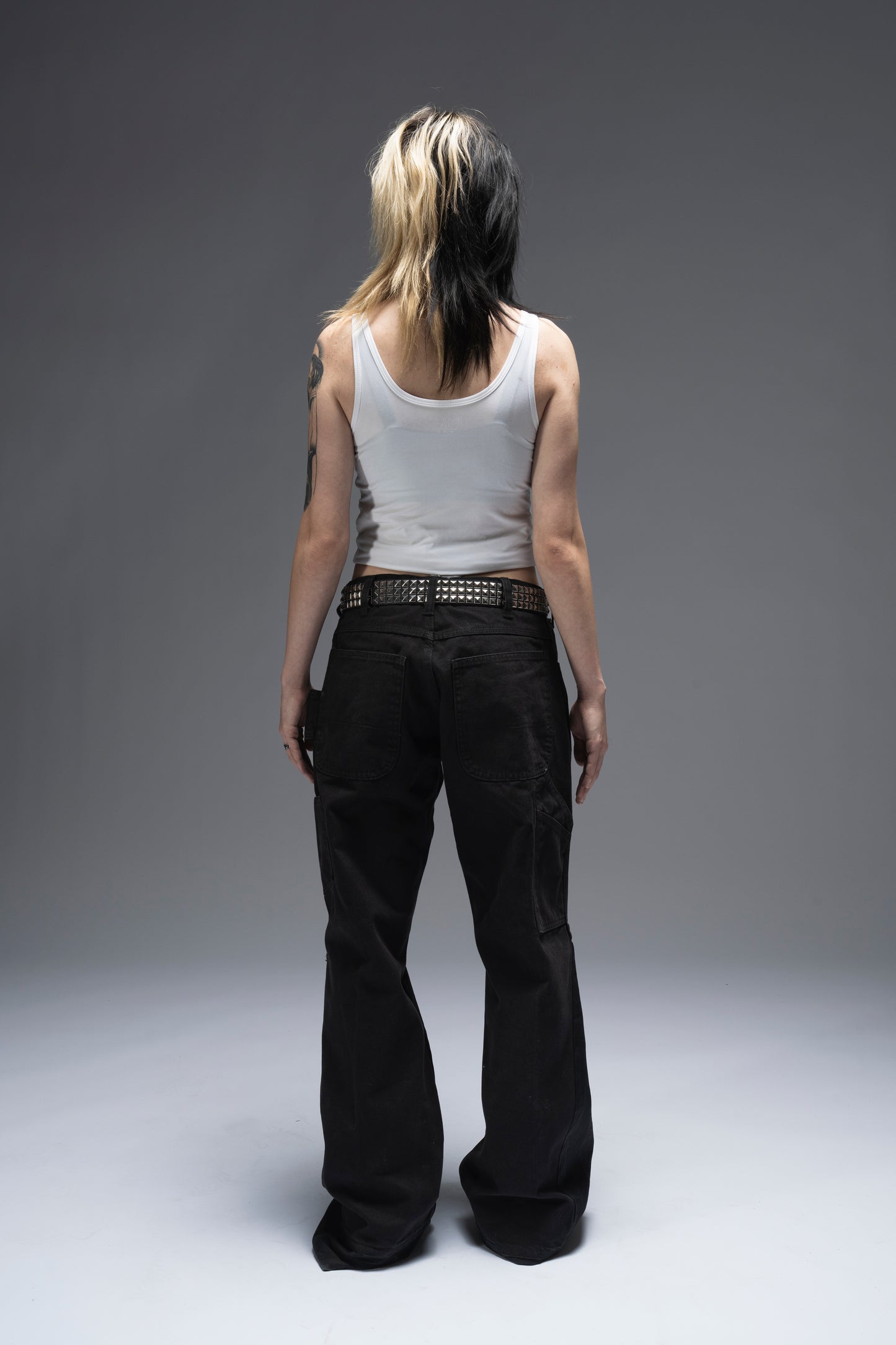 Petite Flared Work Pants